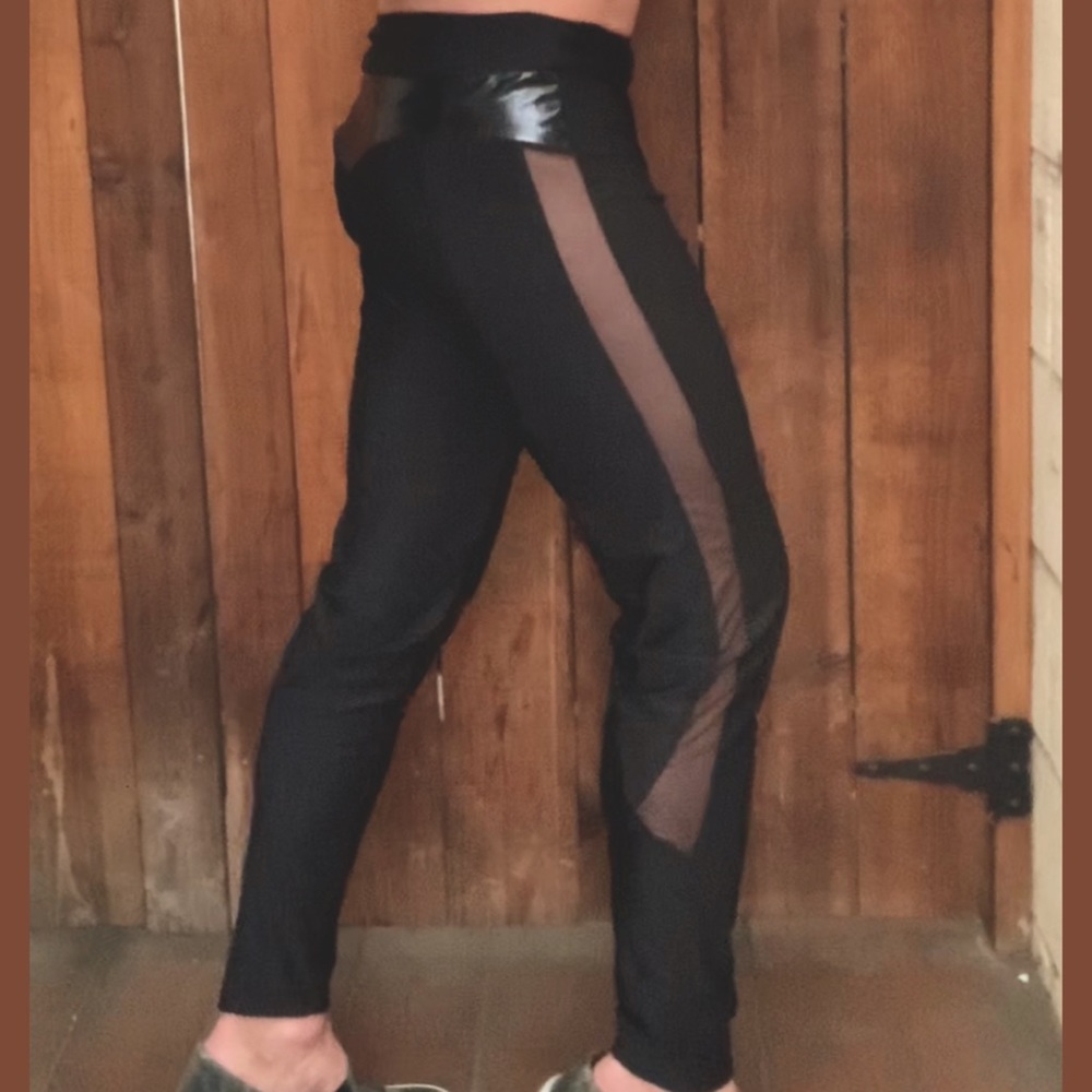Men’s Sheer Side Stripe Pants